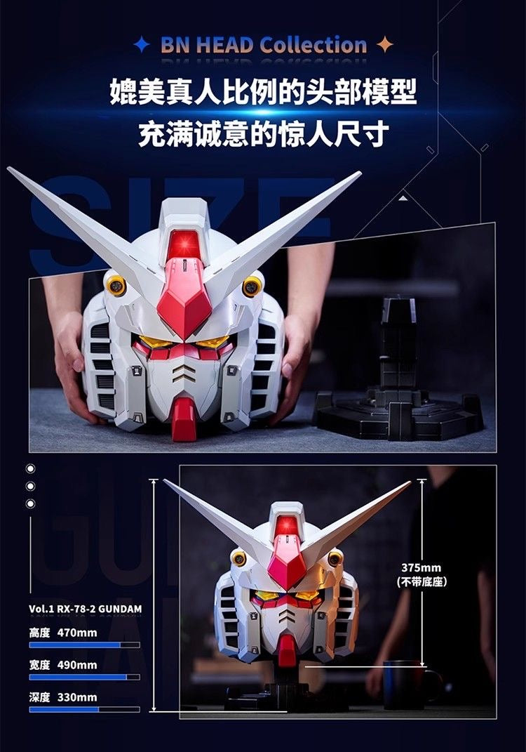 BN Head Collection Vol.1 RX-78-2 Gundam
