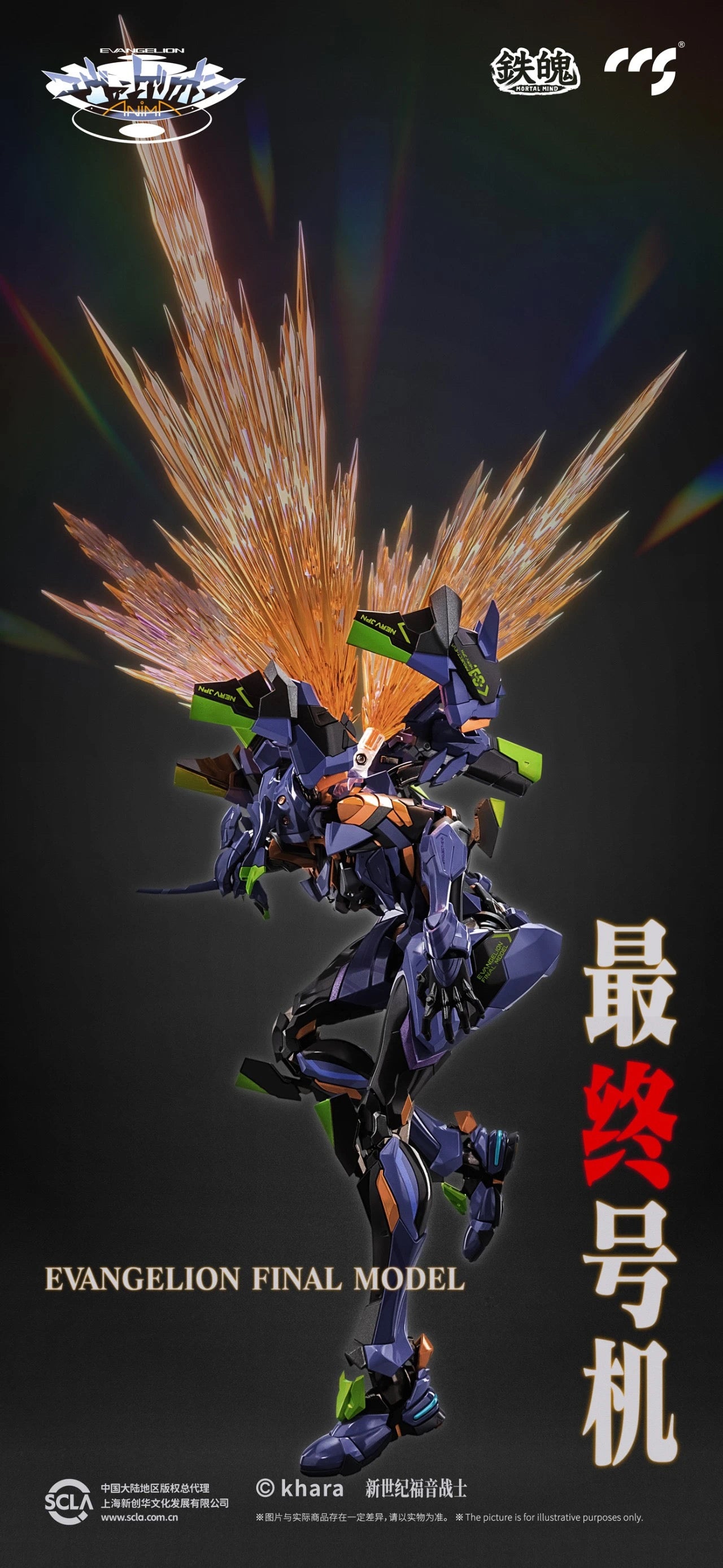 CCS Toys Evangelion Final Model Action Figure