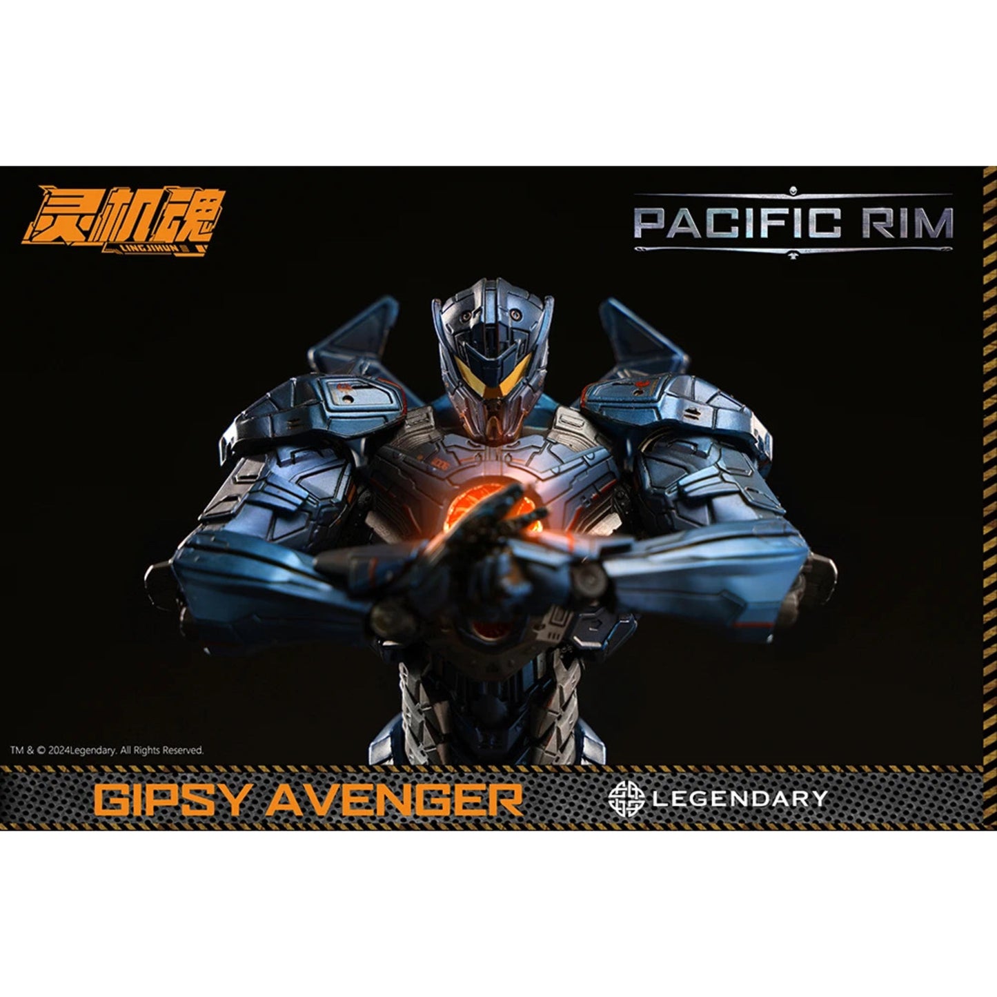 Lingjihun Pacific Rim Gipsy Avenger Action Figure