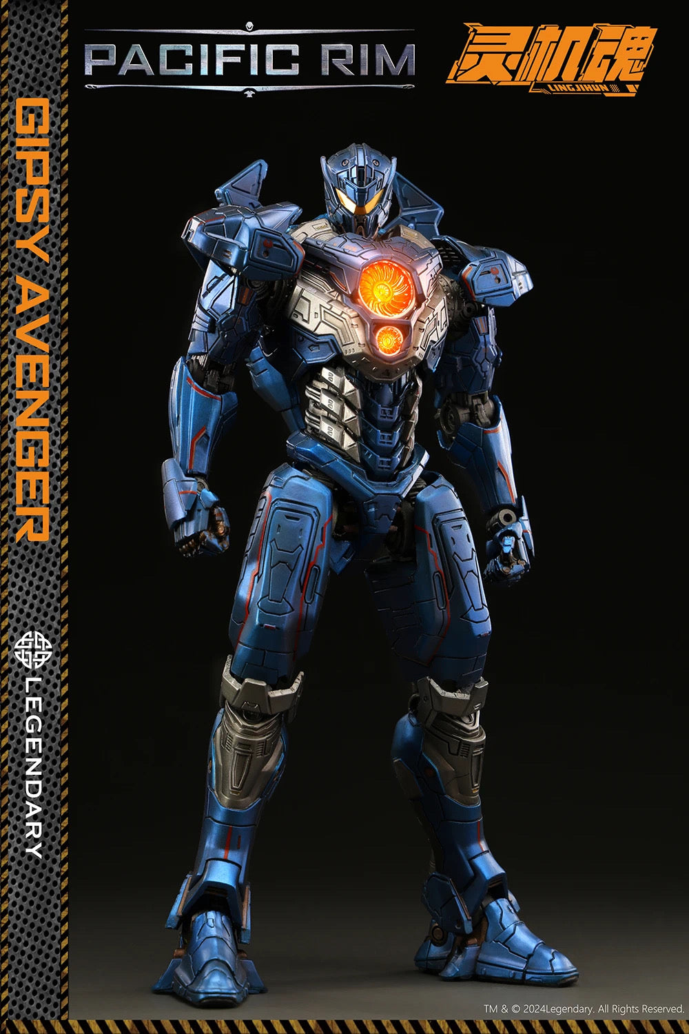 Lingjihun Pacific Rim Gipsy Avenger Action Figure