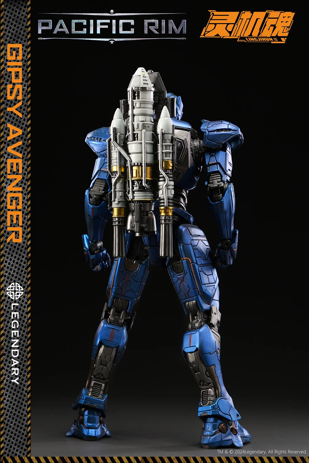 Lingjihun Pacific Rim Gipsy Avenger Action Figure