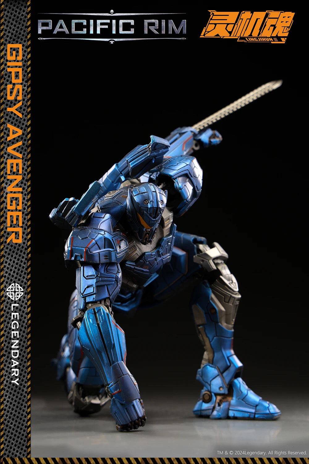 Lingjihun Pacific Rim Gipsy Avenger Action Figure