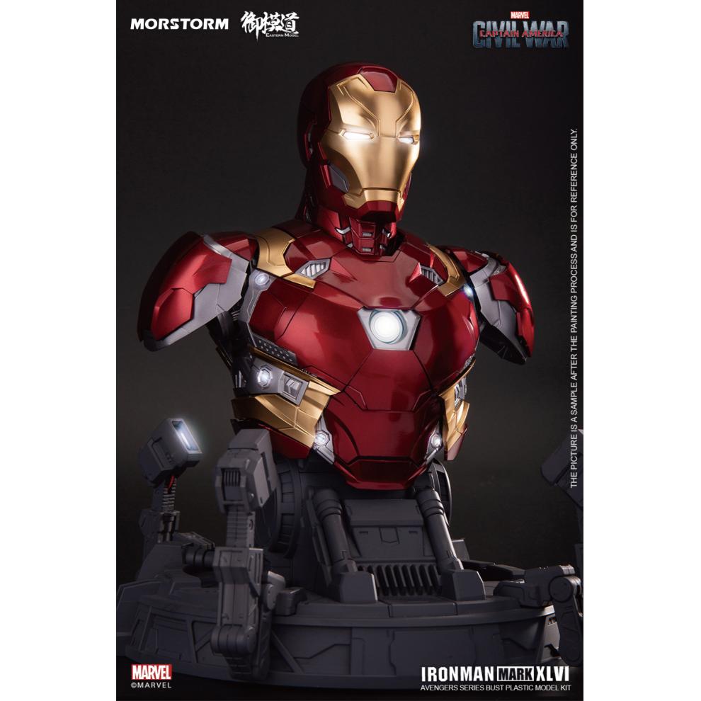 Morstorm x E-Model Iron Man Mark 46 Bust