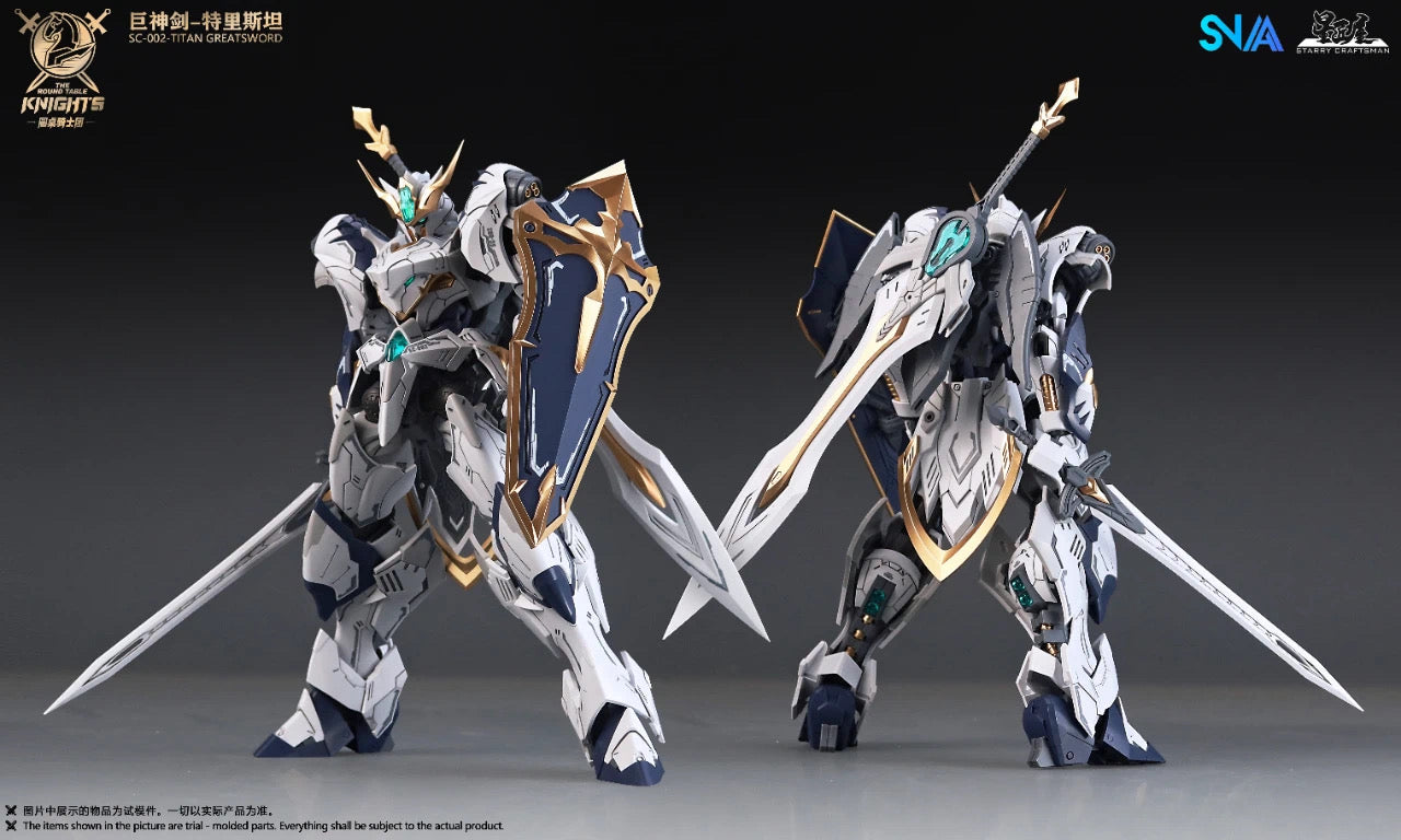 SNAA Model 1/144 SC-002 Titan Greatsword Tristan