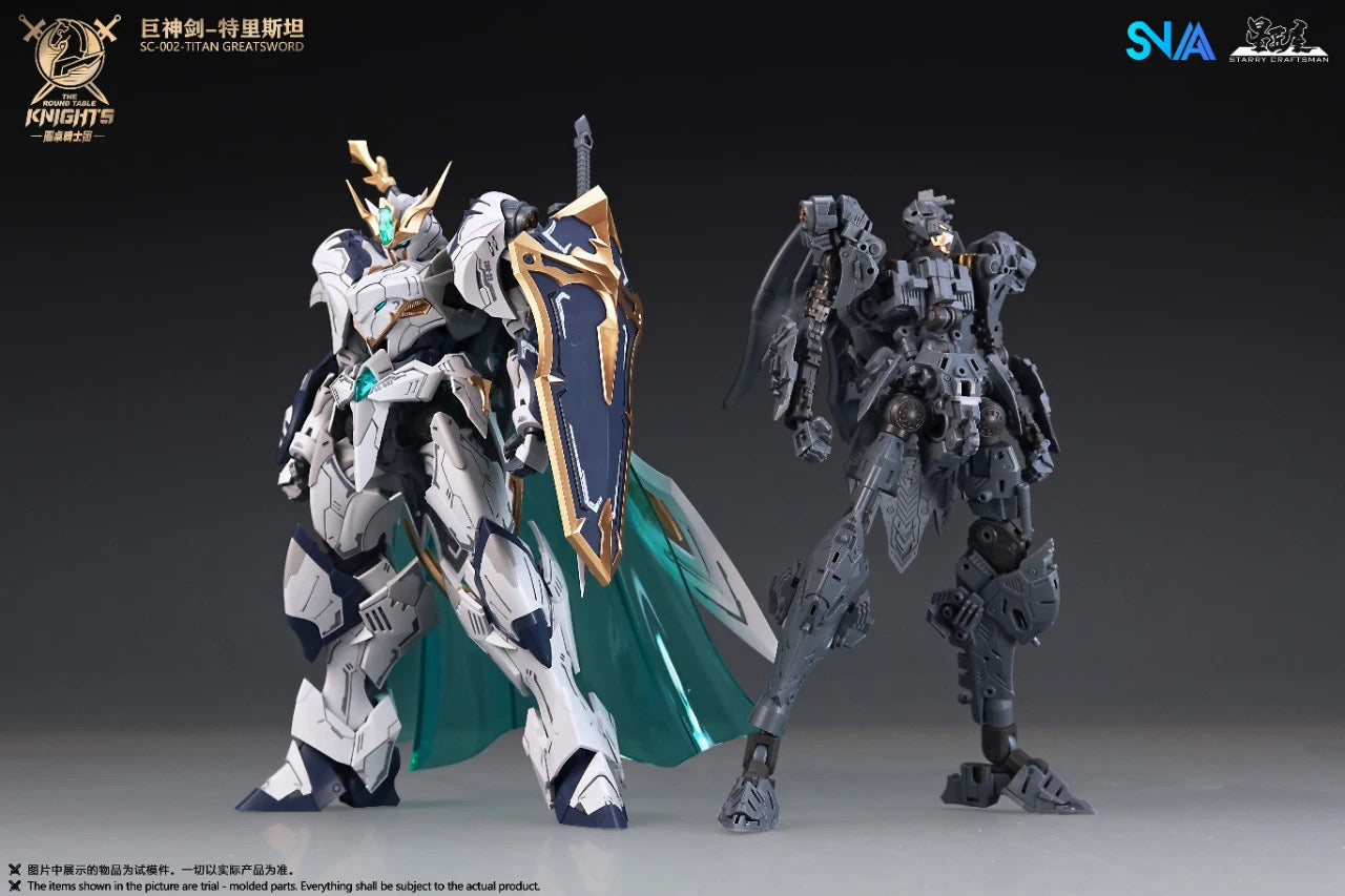SNAA Model 1/144 SC-002 Titan Greatsword Tristan