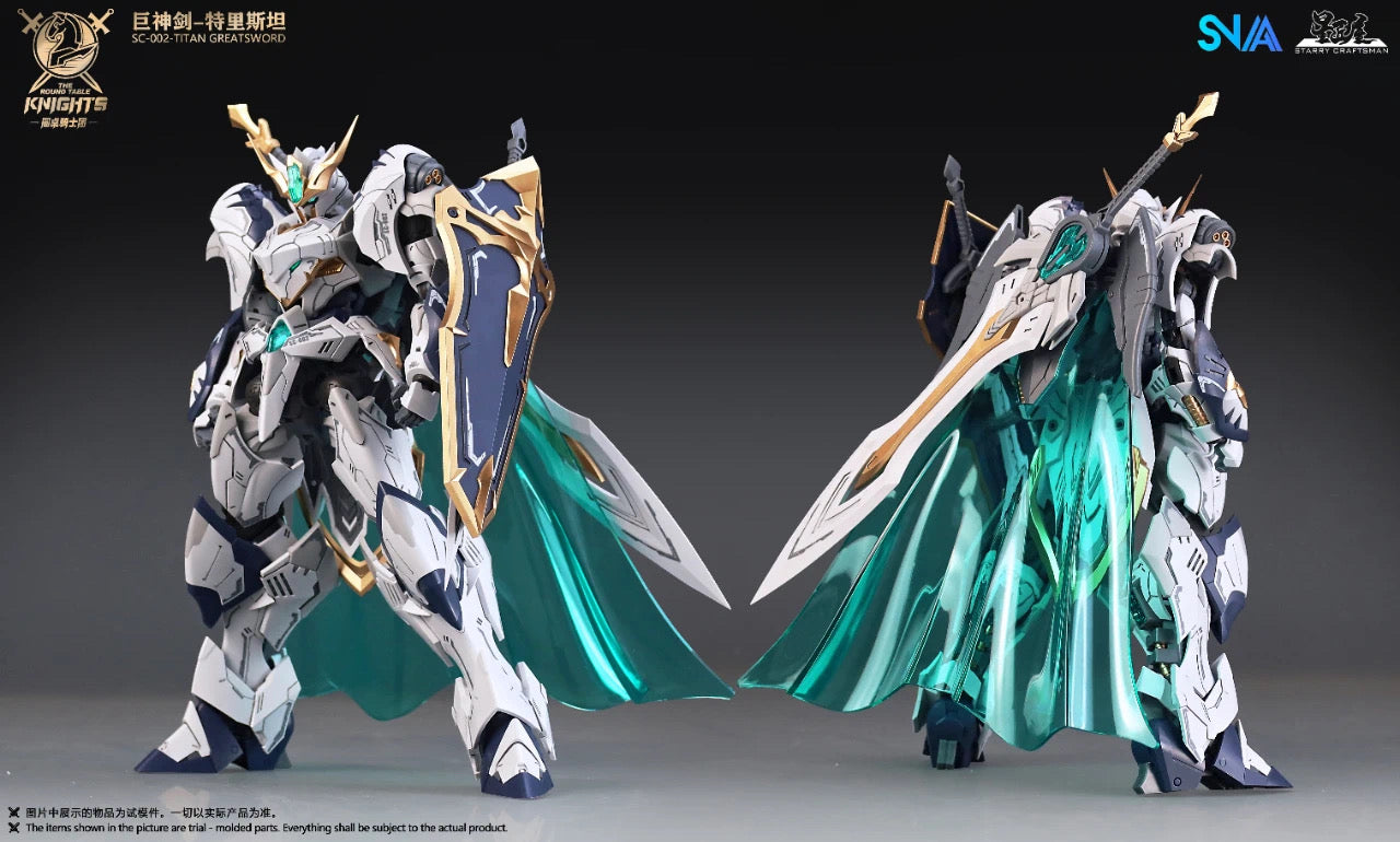 SNAA Model 1/144 SC-002 Titan Greatsword Tristan