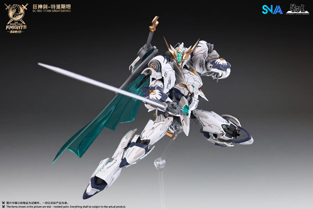 SNAA Model 1/144 SC-002 Titan Greatsword Tristan