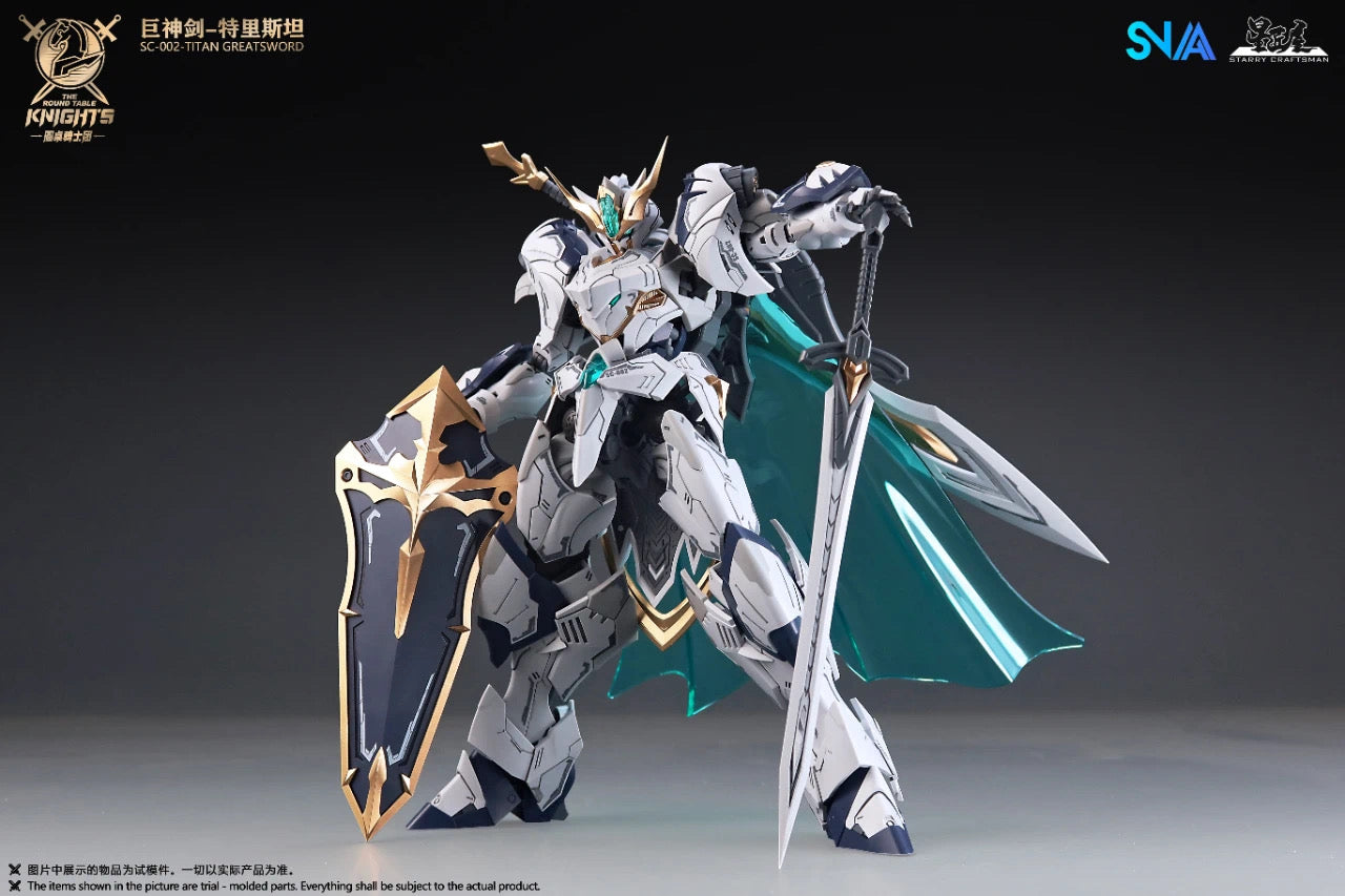 SNAA Model 1/144 SC-002 Titan Greatsword Tristan