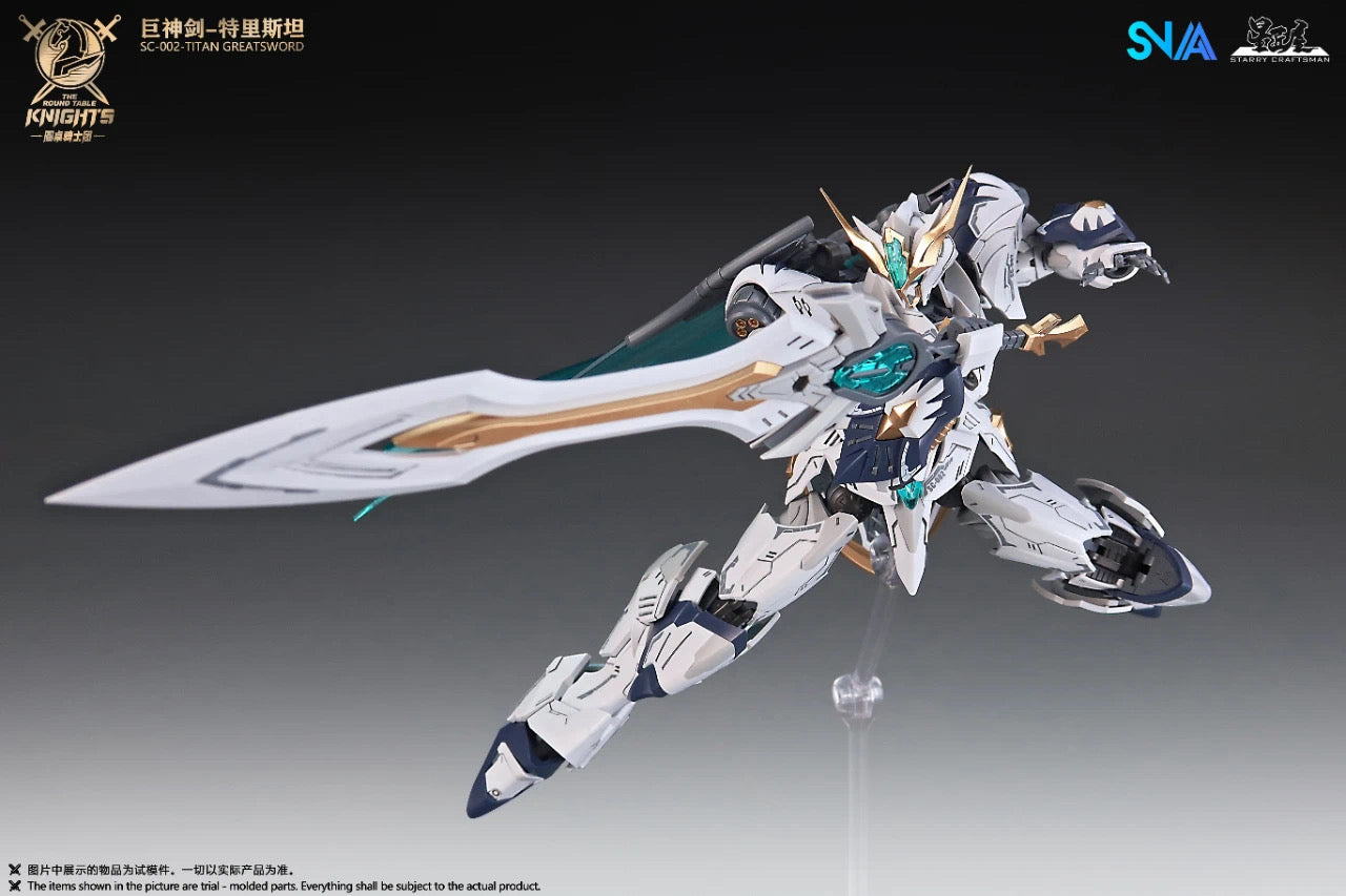 SNAA Model 1/144 SC-002 Titan Greatsword Tristan