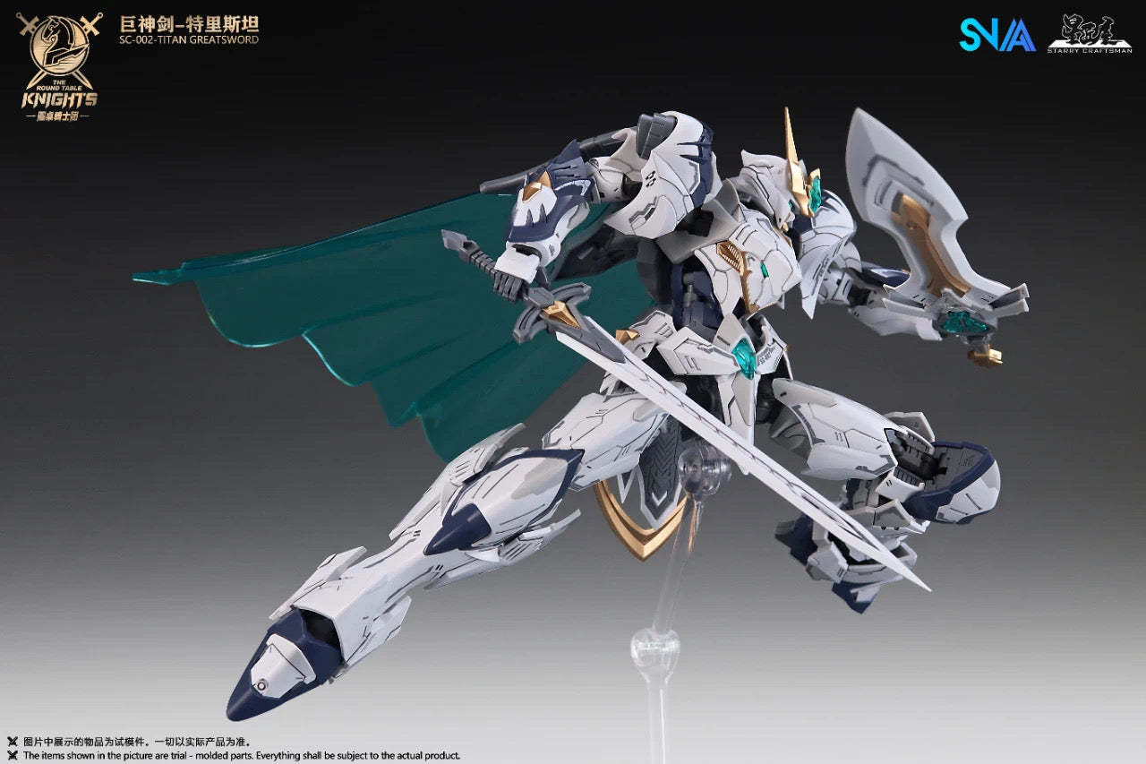 SNAA Model 1/144 SC-002 Titan Greatsword Tristan