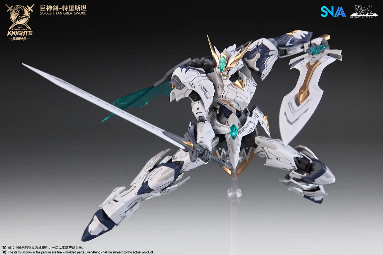SNAA Model 1/144 SC-002 Titan Greatsword Tristan