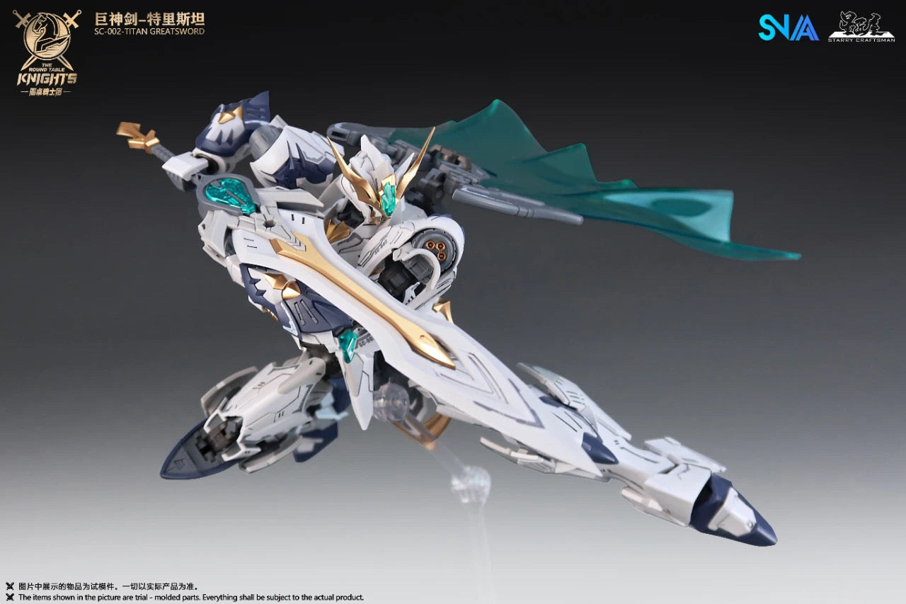 SNAA Model 1/144 SC-002 Titan Greatsword Tristan