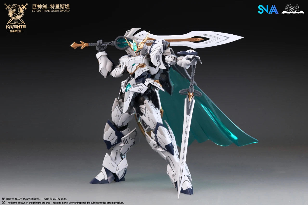 SNAA Model 1/144 SC-002 Titan Greatsword Tristan