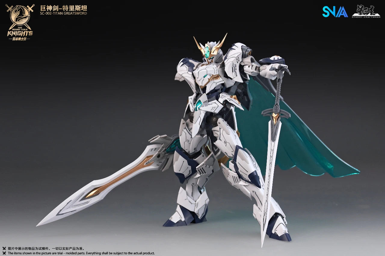 SNAA Model 1/144 SC-002 Titan Greatsword Tristan