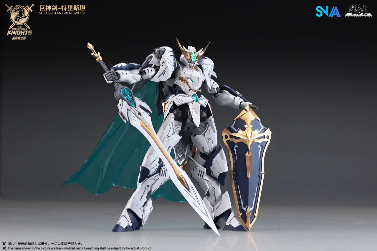 SNAA Model 1/144 SC-002 Titan Greatsword Tristan