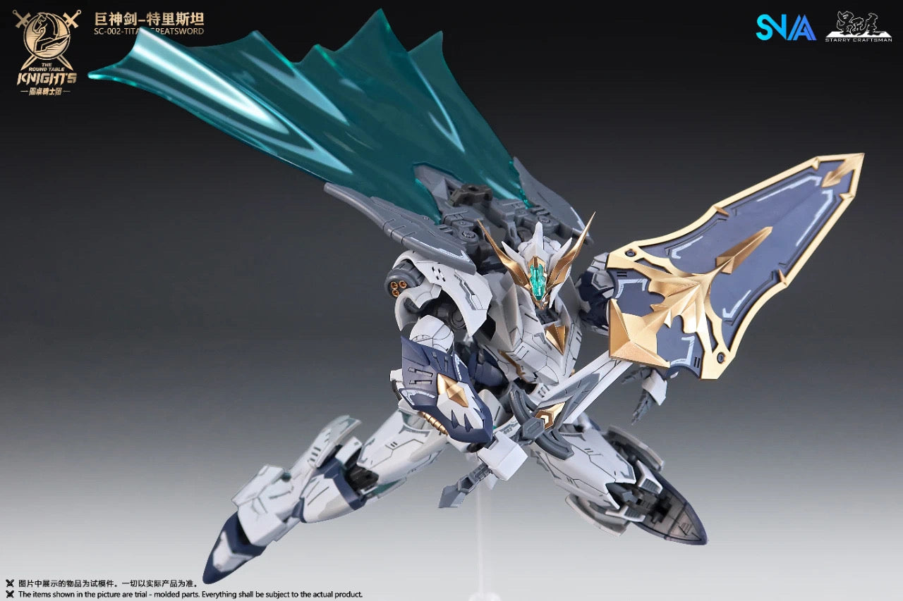 SNAA Model 1/144 SC-002 Titan Greatsword Tristan