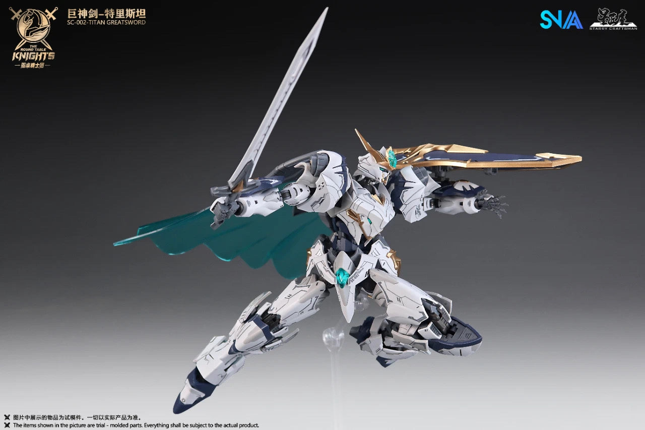 SNAA Model 1/144 SC-002 Titan Greatsword Tristan