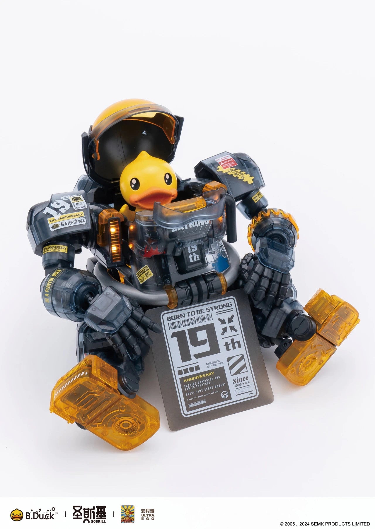 Soskill & Ultra Egg B.Duck and SPA Duck Clear Colour Edition