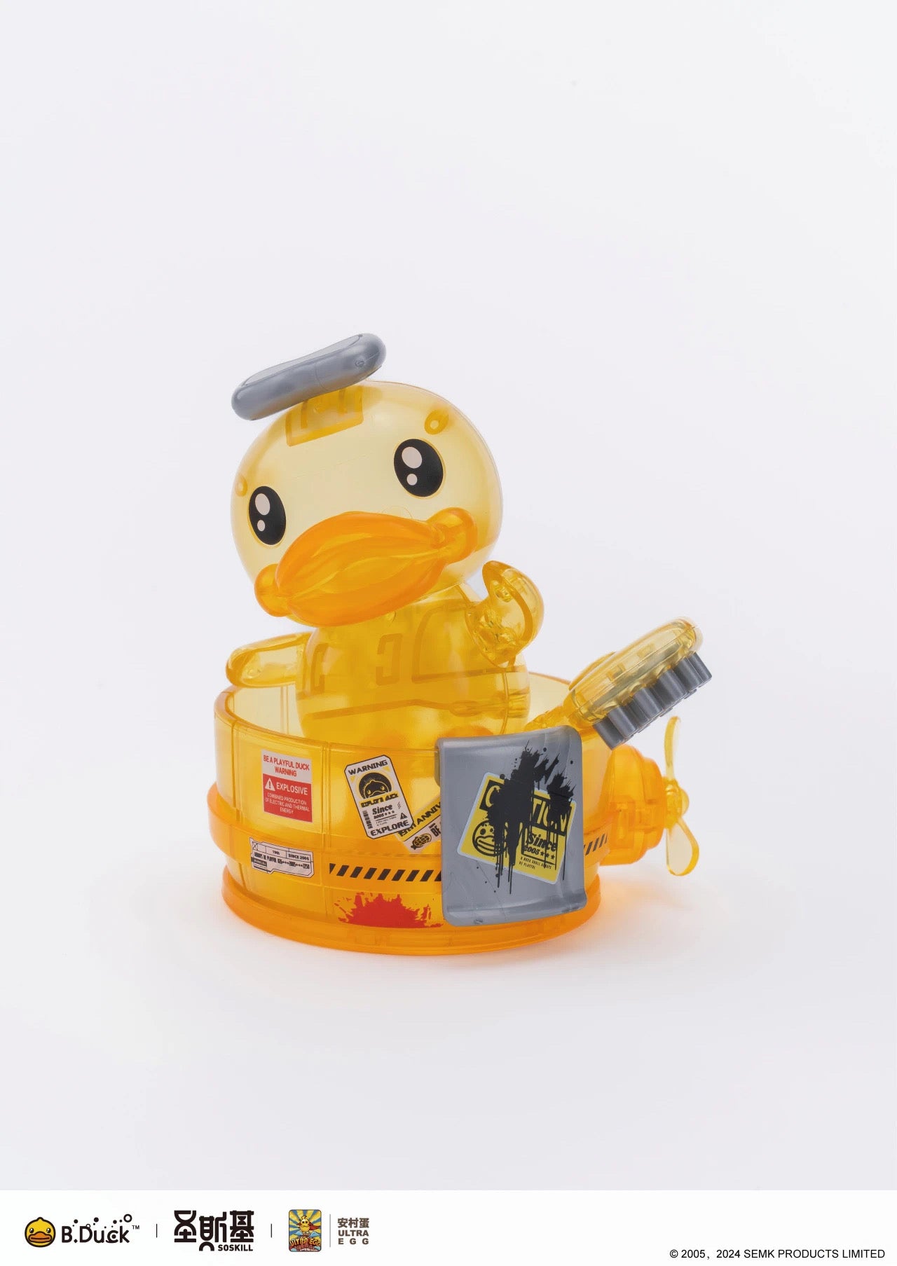 Soskill & Ultra Egg B.Duck and SPA Duck Clear Colour Edition
