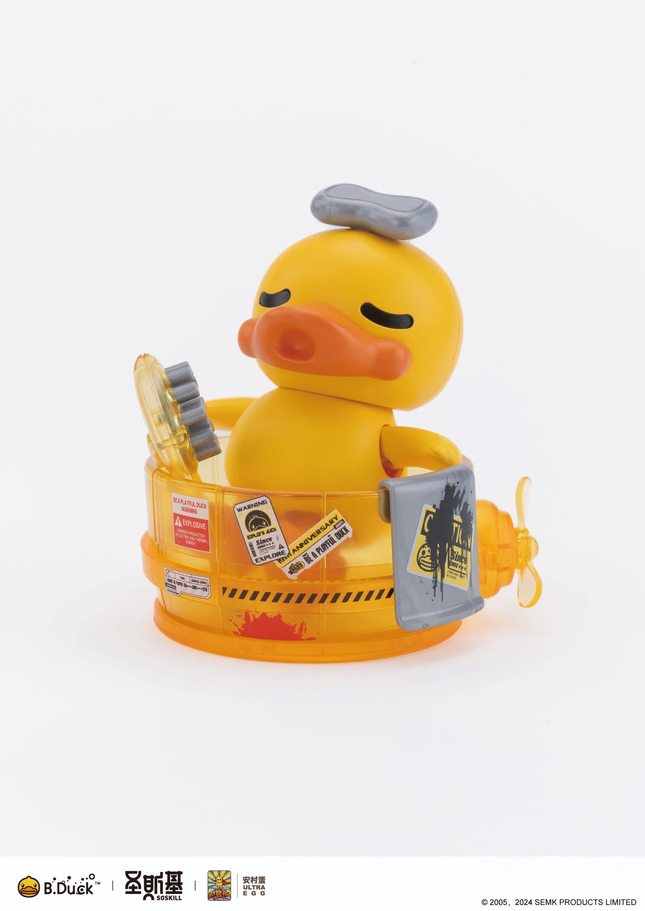Soskill & Ultra Egg B.Duck and SPA Duck Clear Colour Edition
