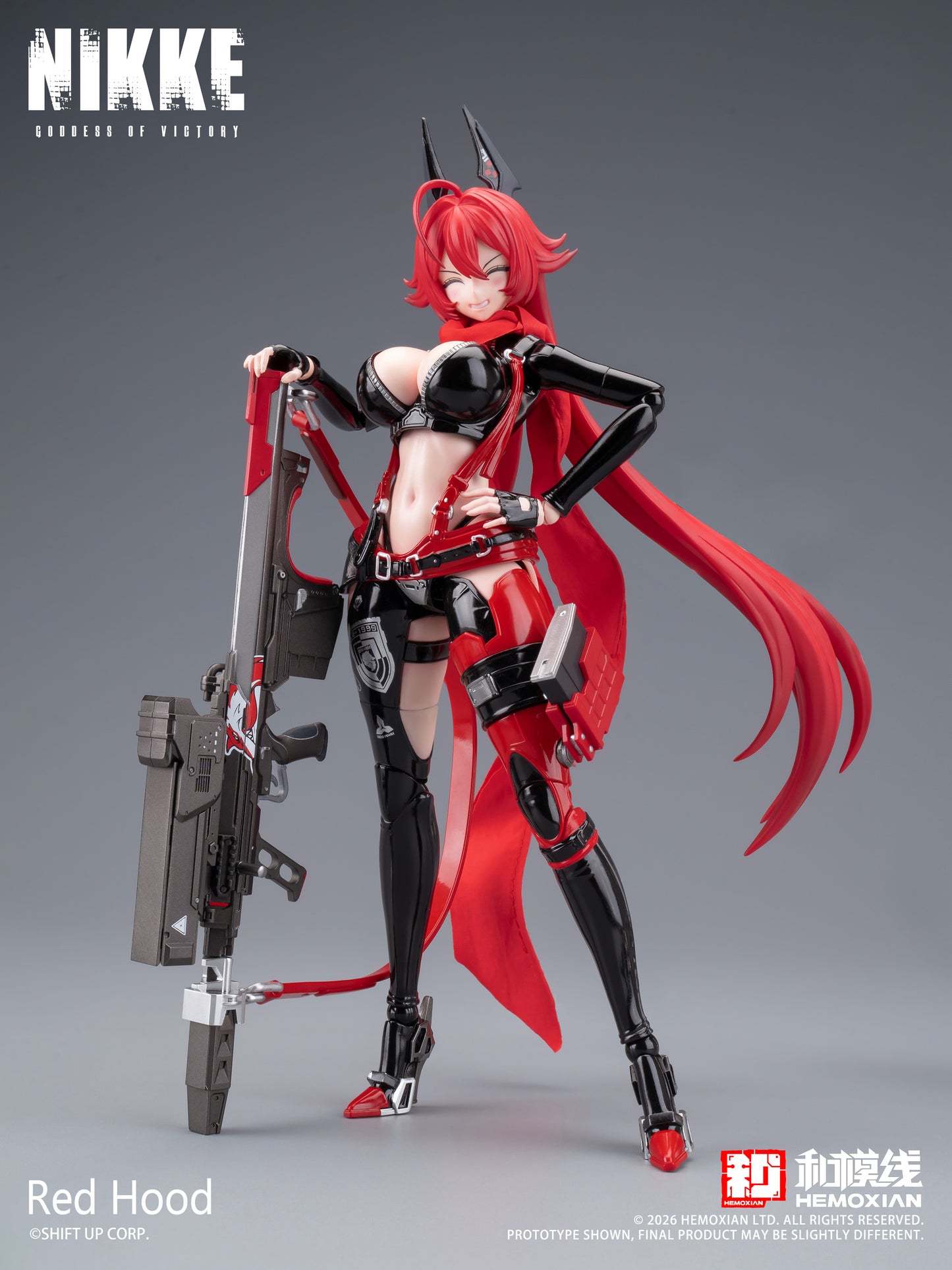[PRE-ORDER] Hemoxian 1/2 Goddess of Victory NIKKE Red Hood Model Kit