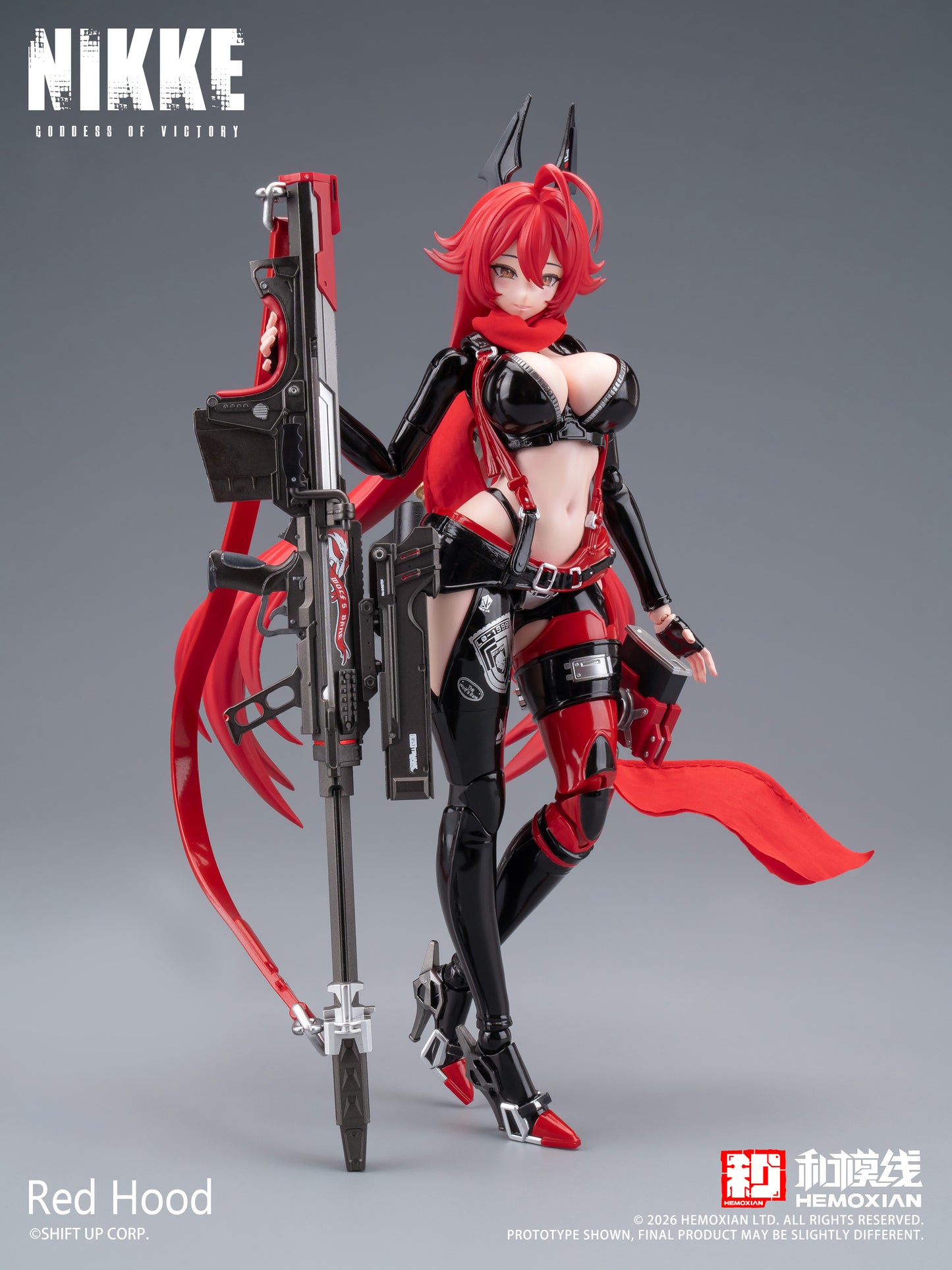 [PRE-ORDER] Hemoxian 1/2 Goddess of Victory NIKKE Red Hood Model Kit