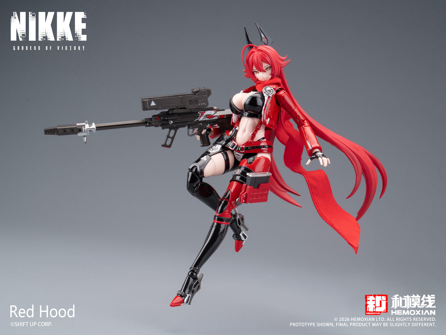 [PRE-ORDER] Hemoxian 1/2 Goddess of Victory NIKKE Red Hood Model Kit