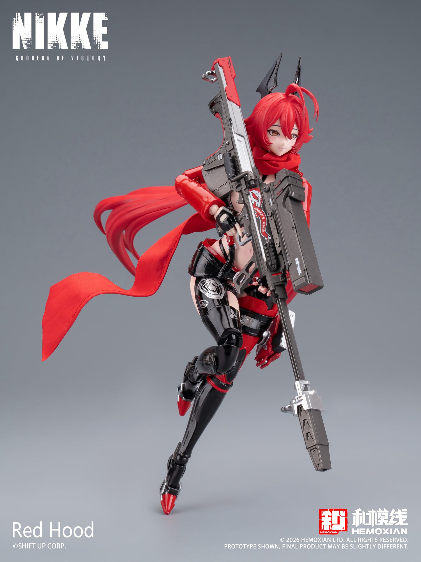 [PRE-ORDER] Hemoxian 1/2 Goddess of Victory NIKKE Red Hood Model Kit
