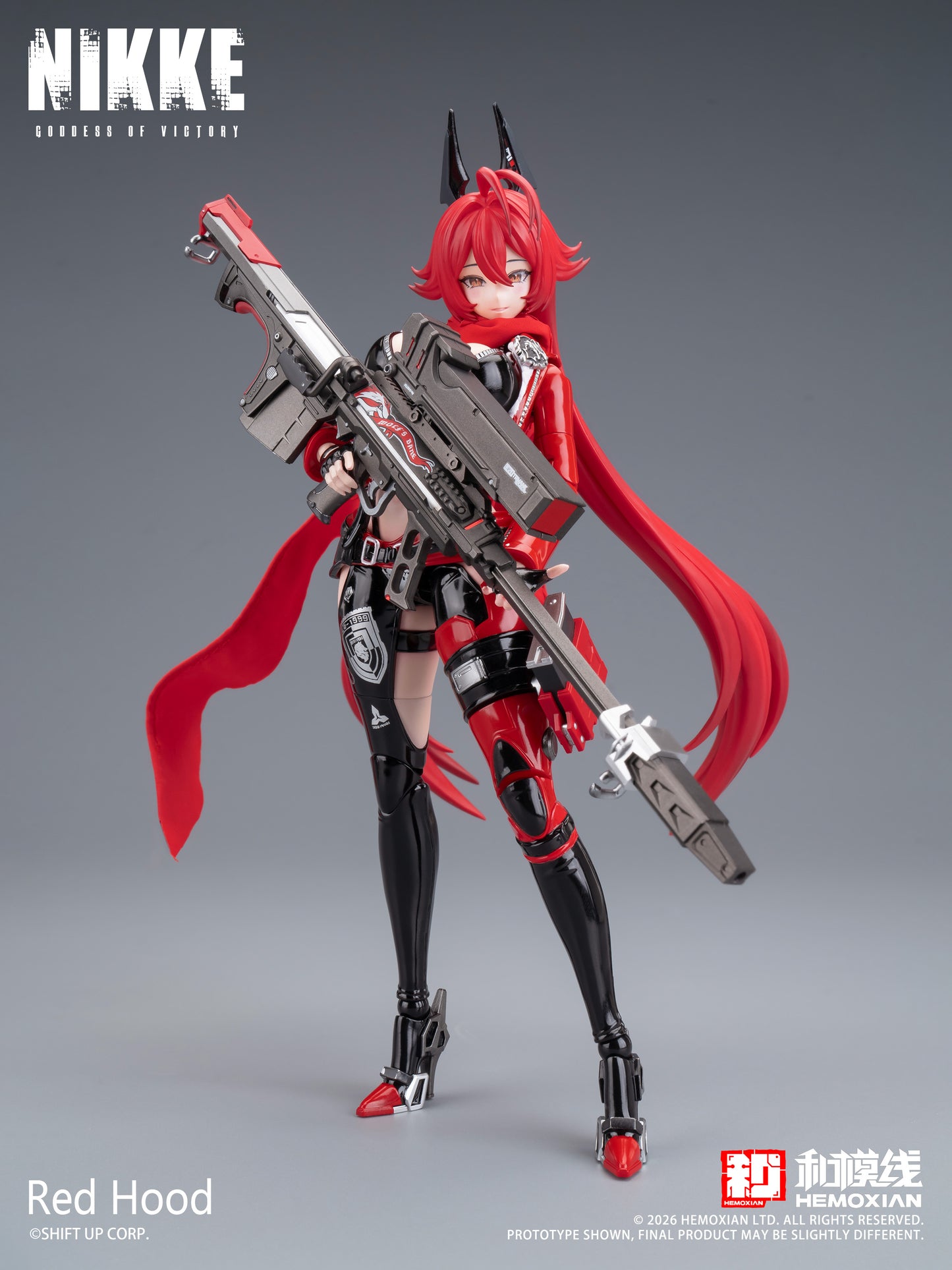 [PRE-ORDER] Hemoxian 1/2 Goddess of Victory NIKKE Red Hood Model Kit