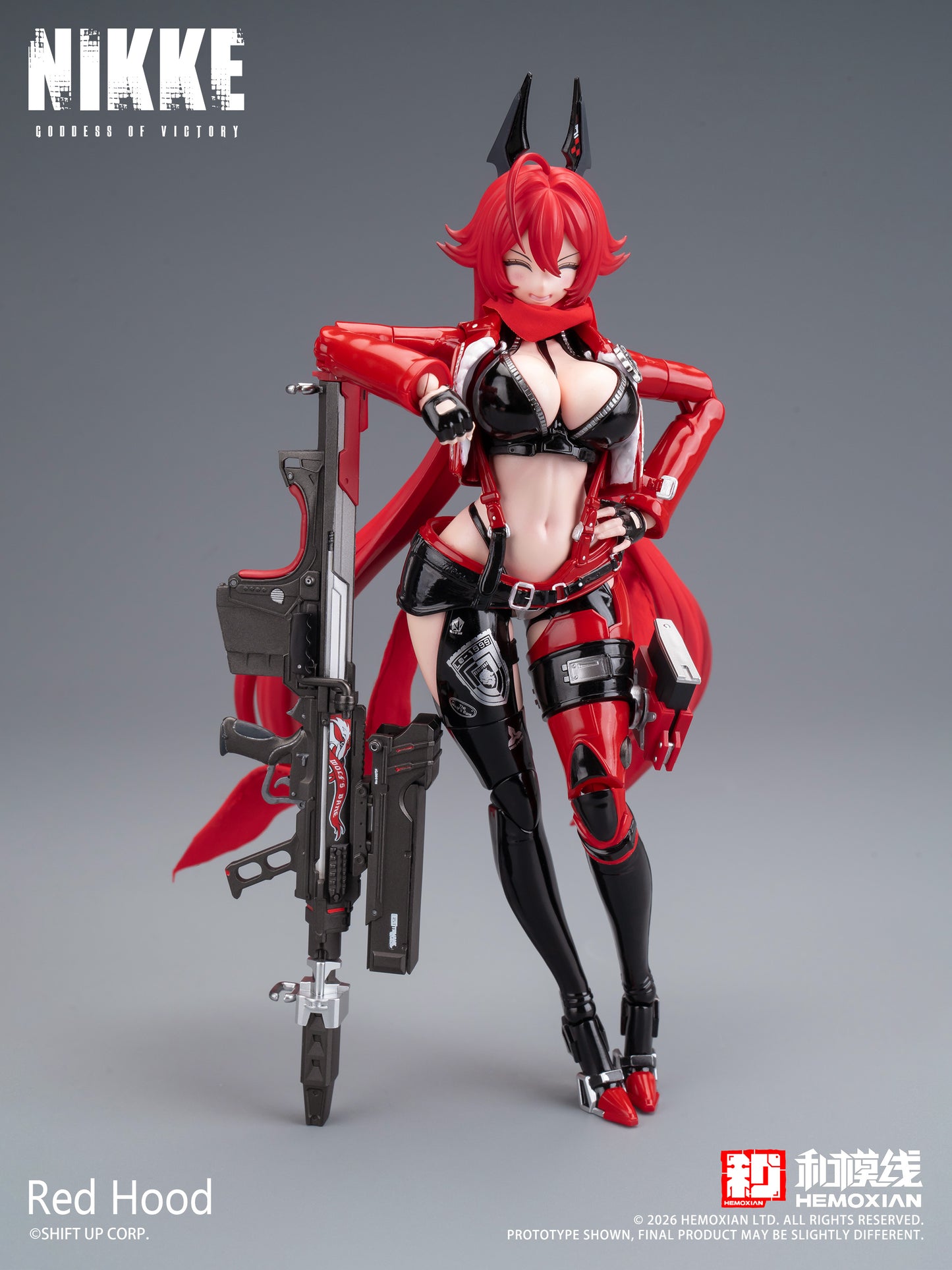 [PRE-ORDER] Hemoxian 1/2 Goddess of Victory NIKKE Red Hood Model Kit