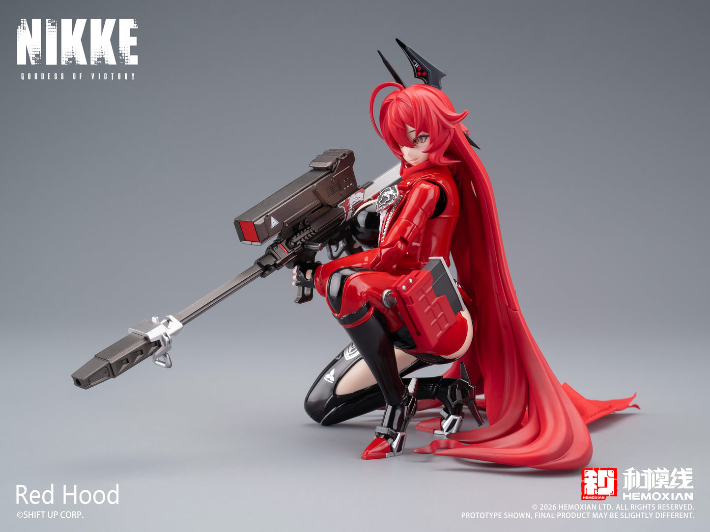 [PRE-ORDER] Hemoxian 1/2 Goddess of Victory NIKKE Red Hood Model Kit