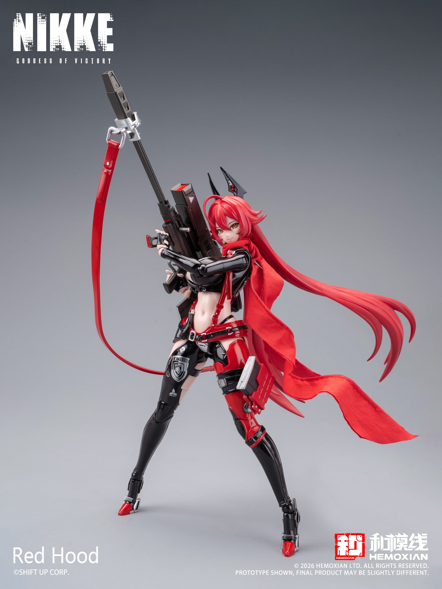 [PRE-ORDER] Hemoxian 1/2 Goddess of Victory NIKKE Red Hood Model Kit