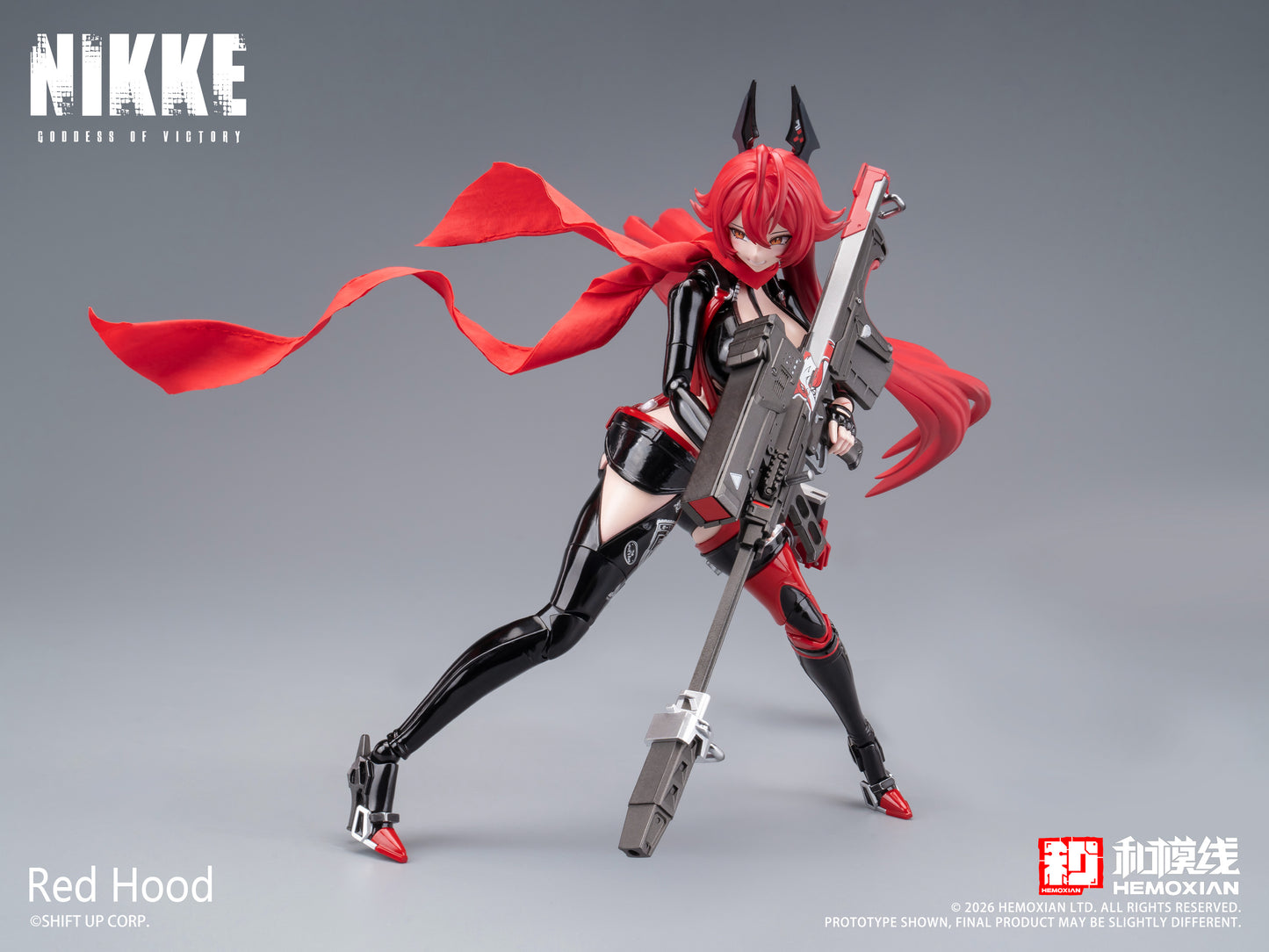 [PRE-ORDER] Hemoxian 1/2 Goddess of Victory NIKKE Red Hood Model Kit