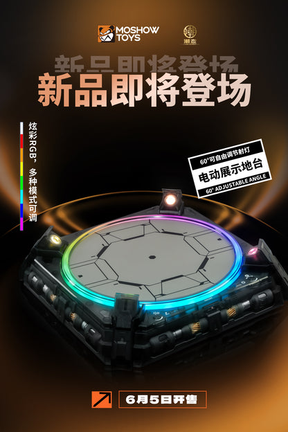[PRE-ORDER] Moshow RGB Motorised Chargeable Display Base (White)
