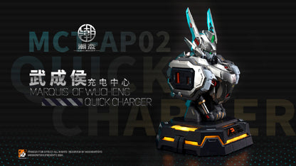 Moshow Toys MCT-AP02FA Marquis of Wucheng Bust Quick Charger Titanium Silver Ver.