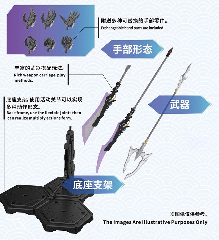 [PRE-ORDER] Motor Nuclear MNP-XH03W Ao Bing White Version