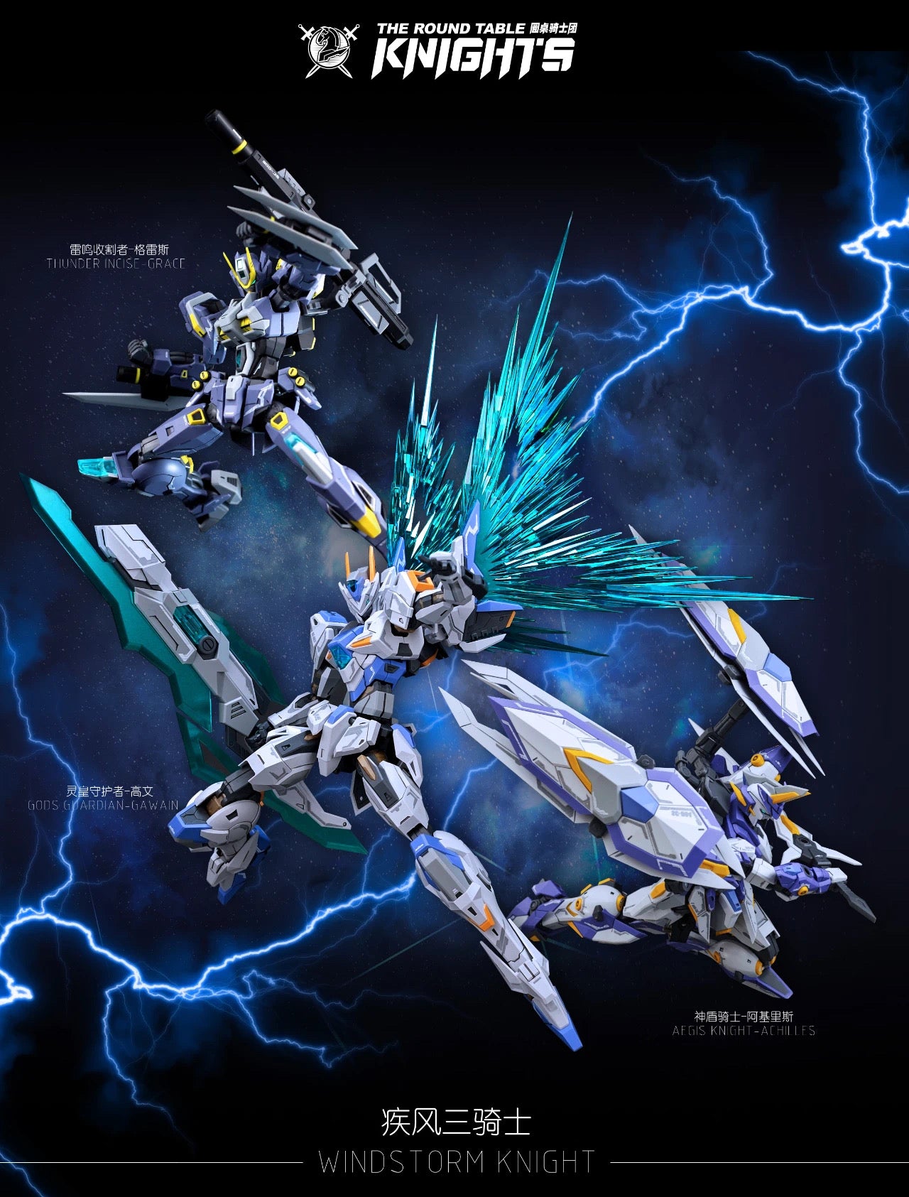 [PRE-ORDER] SNAA Model 1/144 Aegis Knight Achilles