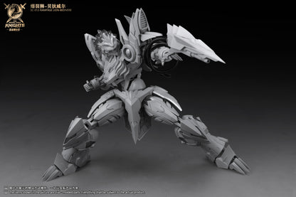 [PRE-ORDER] SNAA Model 1/144 SC-012 Rampage Lion Bedivere