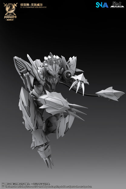 [PRE-ORDER] SNAA Model 1/144 SC-012 Rampage Lion Bedivere