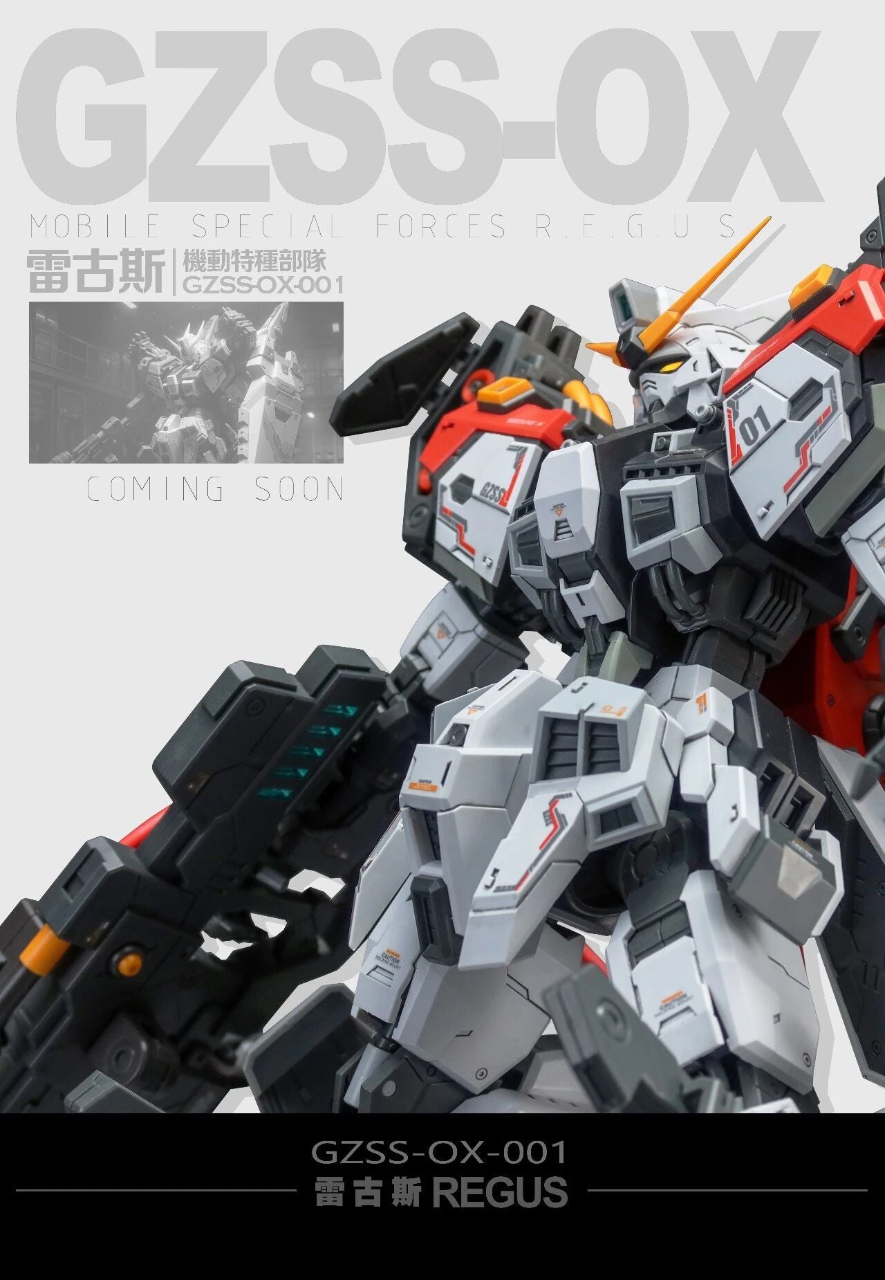 ZZA Model 1/100 GZSS-OX01 Regus – Hobby Zone UK