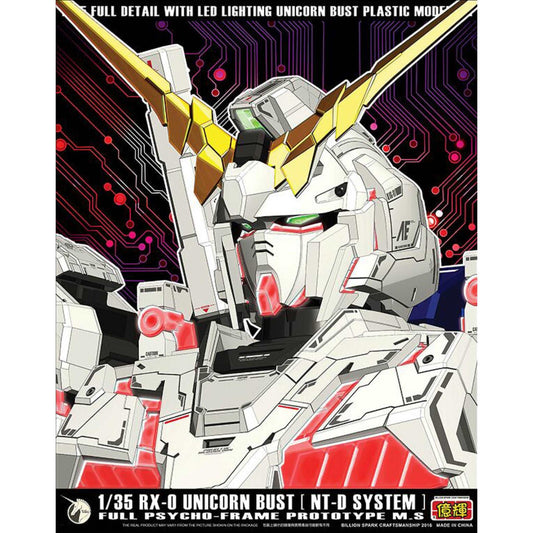 Billion Spark Unicorn Gundam Bust